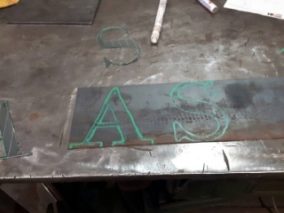 Una scritta speciale
